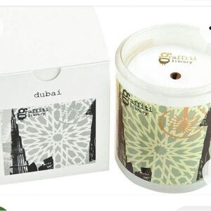 Graffiti Library Dubai Candle Desert Saffron Art Travel Charity